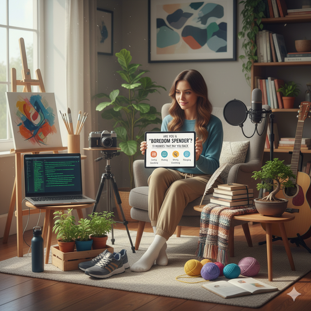 Are You a “Boredom Spender”? 10 Hobbies That Pay You Back