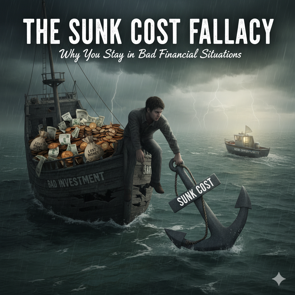 The Sunk Cost Trap: Why We Stay in Bad Financial Situations