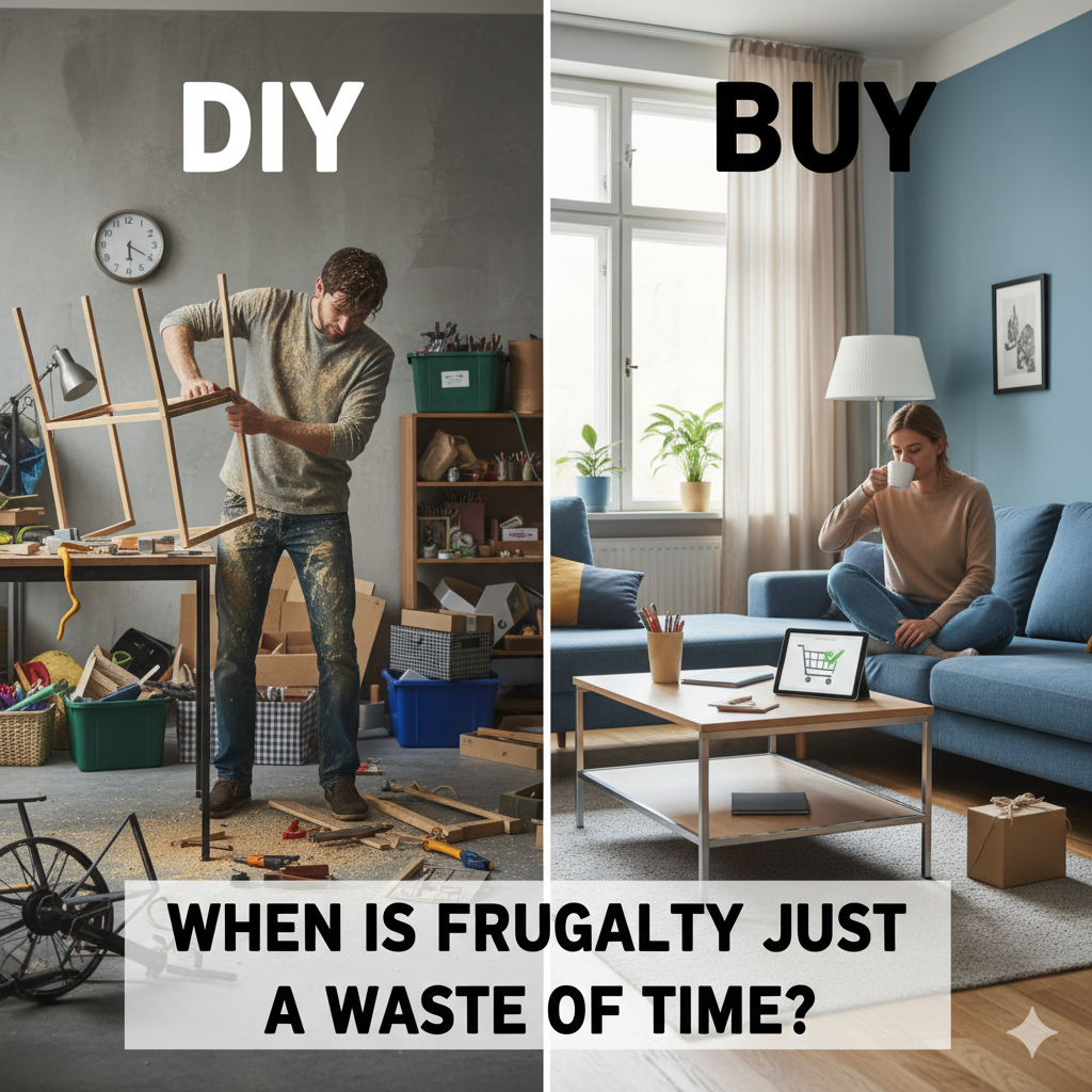 DIY vs. Buy: When is Frugality Just a Waste of Time?