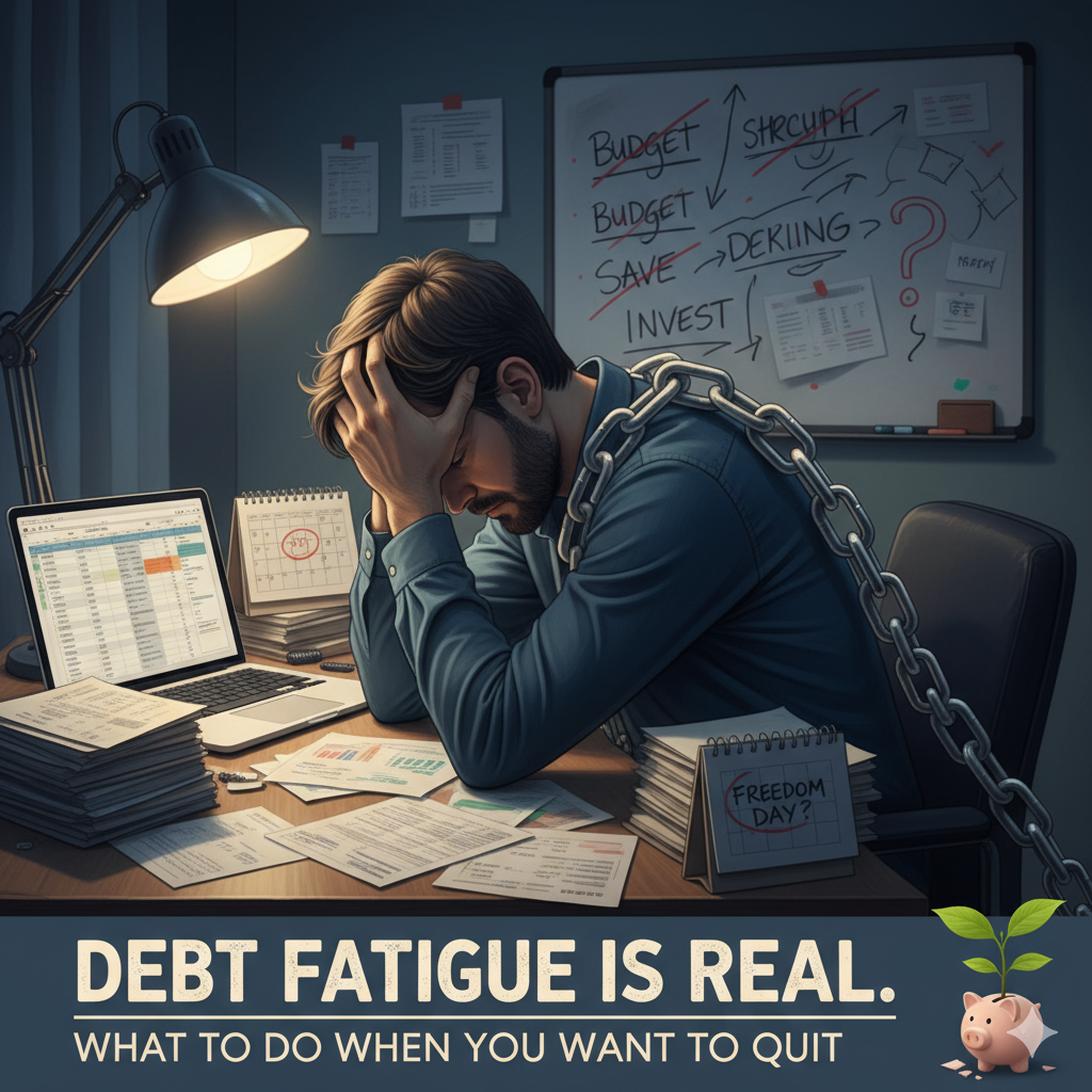 The ‘Debt Fatigue’ is Real: What to Do When You Want to Quit