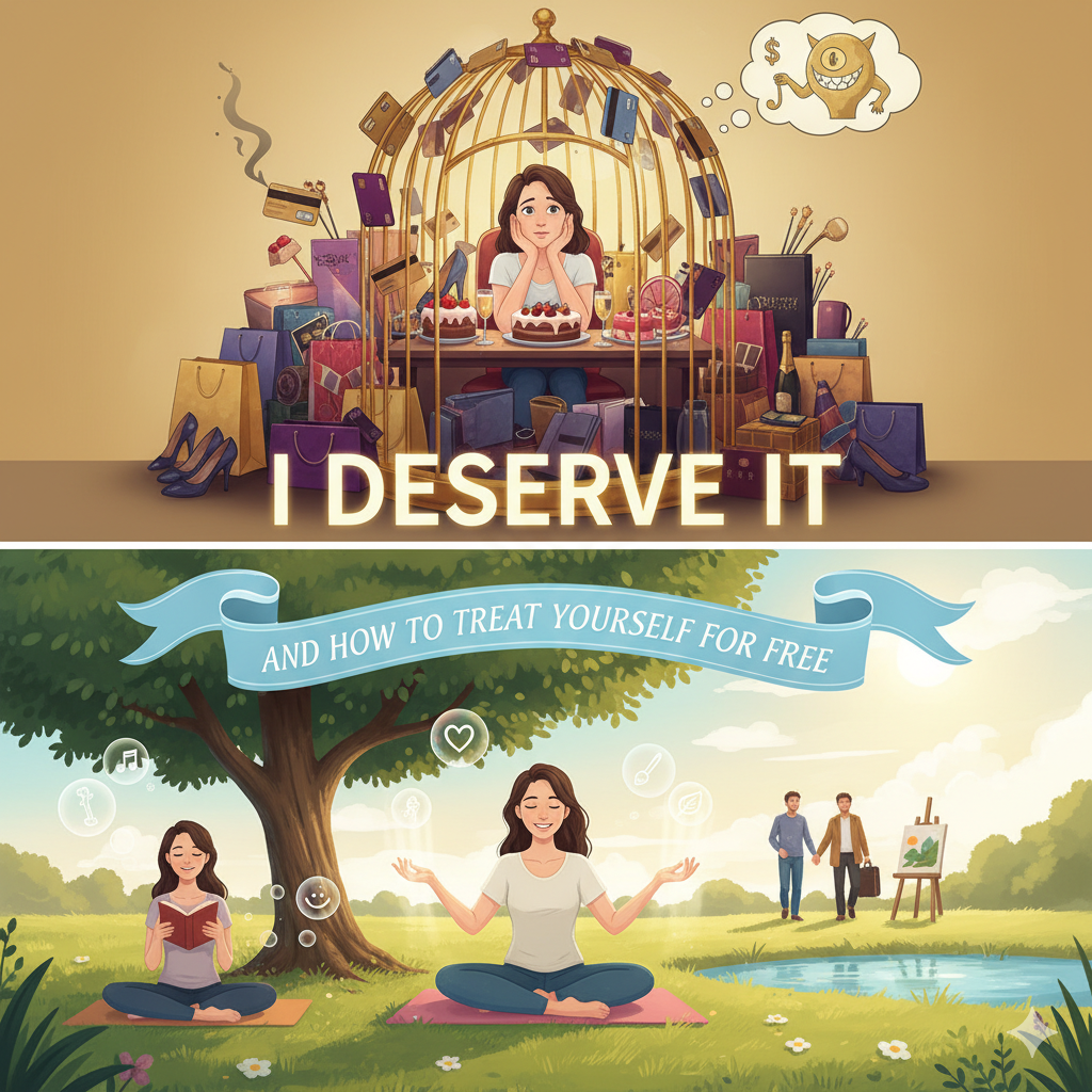 The “I Deserve It” Trap (And How to Treat Yourself for Free)