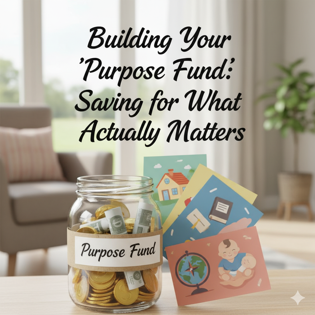 Building Your ‘Purpose Fund’: Saving for What Actually Matters