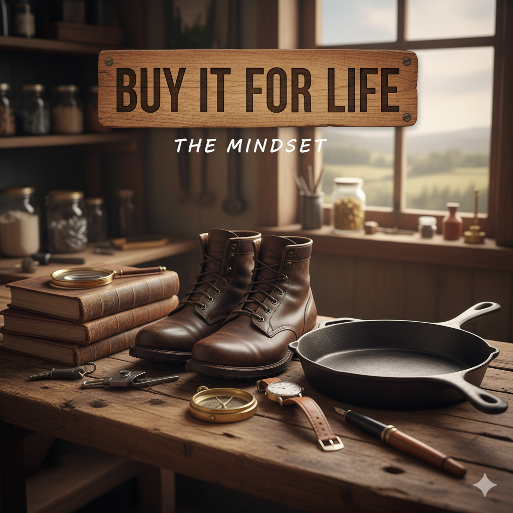 The “Buy It for Life” Mindset