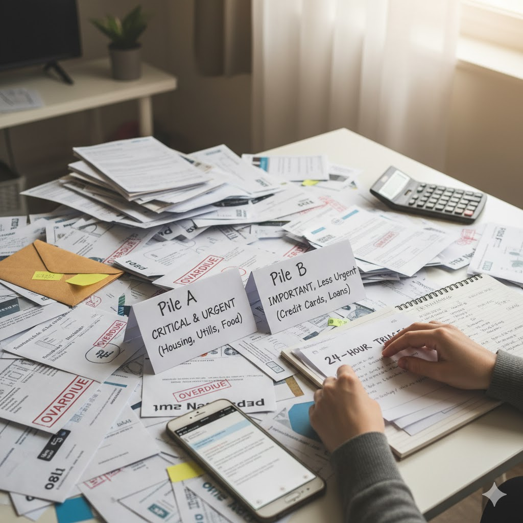 Can’t Pay Bills What to Do When Financially Stressed