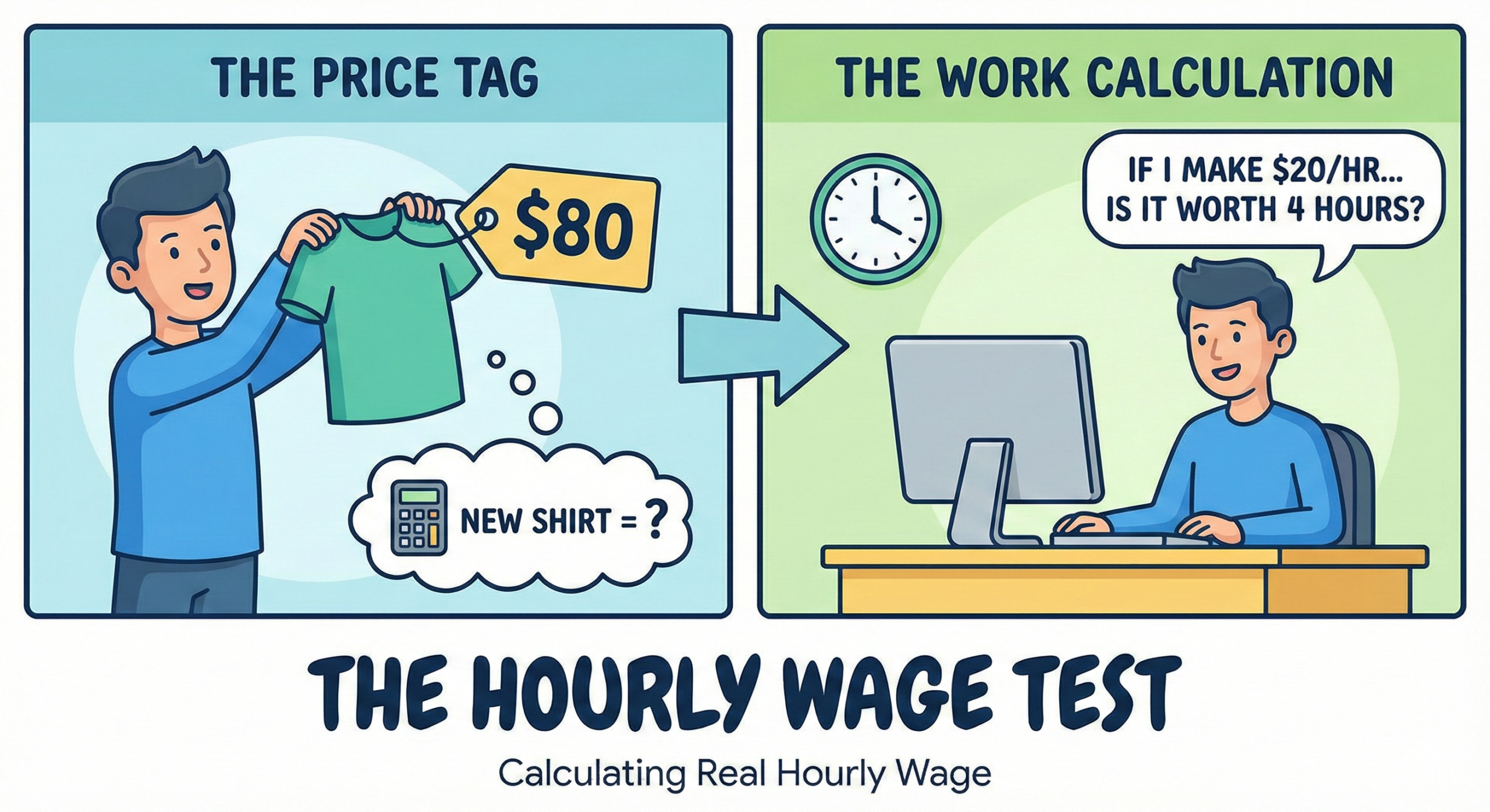 The Hourly Wage Test: Is That New Shirt Worth 4 Hours of Work?